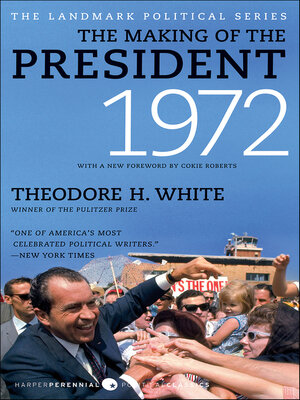 cover image of The Making of the President, 1972
